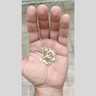 Pedrinha Palha (bege) De Jardim 40kg Pedrisco Nº 1 Mini Casca