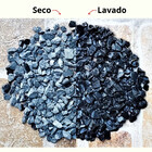 Pedrinha Preta Comum De Jardim 40kg Pedrisco Nº 2 Cascalho Va