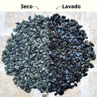 Pedrinha Preta De Jardim 40kg Basalto Preto Nº 1 Mini Cascalh