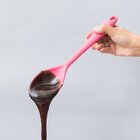 Pegador Com Trava Grande Inox Oikos Rosa