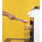 Pegador Com Trava Grande Inox Oikos Rosa