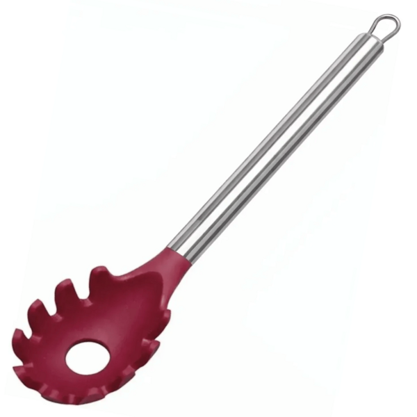 Pegador De Macarrão Com Silicone E Cabo Em Inox 33cm - Tuut | Leroy Merlin