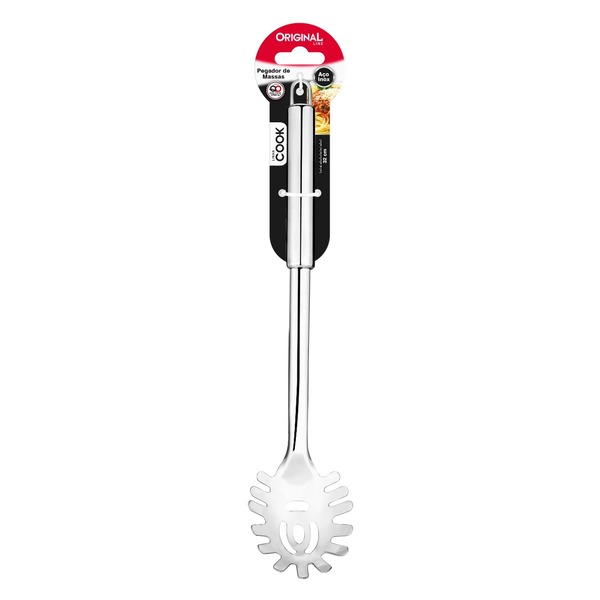 Pegador De Massas Cook 32,3 Cm Cook Original Line Inox
