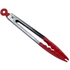 Pegador Em Aço Inox E Cabo Silicone Para Churrasco Macarrão M