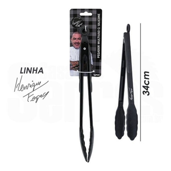 Pegador Multiuso C/silicone Fogaça 34cm 22585