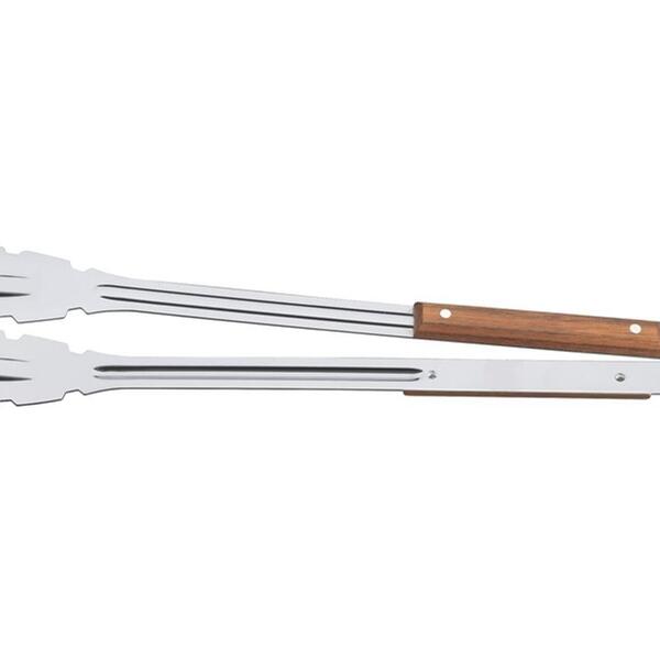 Pegador Para Carvao Lamina De Aco Inox E Cabo De Madeira Tram