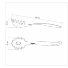 Pegador para Massa Tramontina Ability em Nylon Vermelho