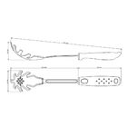 Pegador Para Massa Tramontina Utilitá Em Nylon Com Cabo De Po