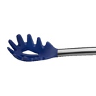 Pegador Para Massa - Utensílios De Silicone 34 Cm - Azul Brin