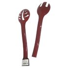 Pegador Para Salada Alimentos Cozinha Plastico Garfo Colher M