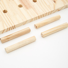 Pegboard Pinus Quadrado Com 4 Suportes 38x38cm