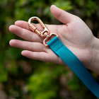 Peitoral com Guia para Cachorro e Gato G em Tecido Verde Fábrica Pet