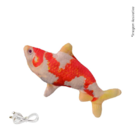Peixe Elétrico Carpa P/ Gato C/ Catnip 28cm