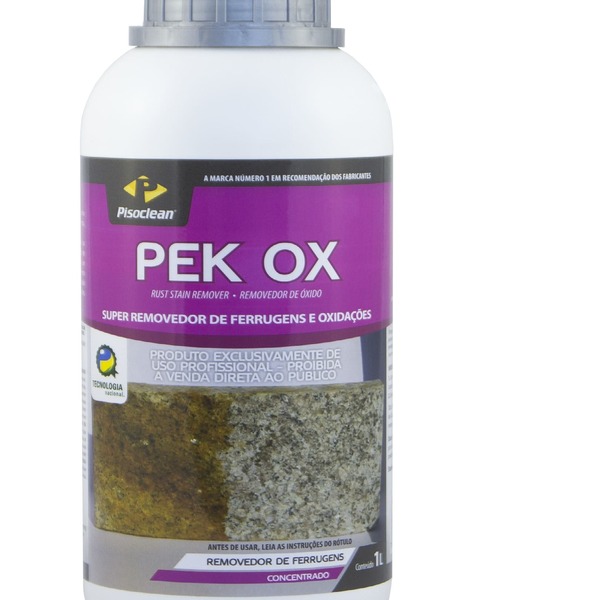 Pek Ox - Removedor De Ferrugens E Oxidações Para Pedras - Pis