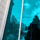 Película Adesiva Uv Profissional Refletiva Preto E Azul Espel