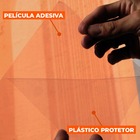 Pelicula Adesiva Vidro Residencial Camaleão Micro Pontilhado