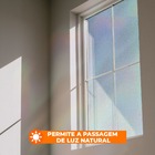 Pelicula Adesiva Vidro Residencial Camaleão Micro Pontilhado