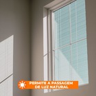 Pelicula Adesiva Vidro Residencial Linhas Branco E Cinza