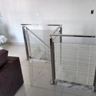 Pelicula Adesiva Vidro Residencial Linhas Branco E Cinza