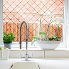 Pelicula Adesiva Vidro Residencial Pontos E Quadrados Preto