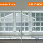 Pelicula Adesiva Vidro Residencial Pontos E Quadrados Preto