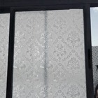 Pelicula Adesivo Eletrostatica 3d Vidro Arranjo De Flores