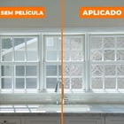 Pelicula Adesivo Eletrostatica 3d Vidro Arranjo De Flores