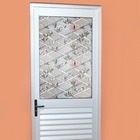 Pelicula Adesivo Eletrostatica 3d Vidro Bambu Com Folhas