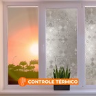 Pelicula Adesivo Eletrostatica 3d Vidro Flores E Flores