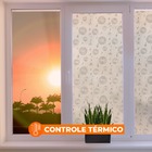 Pelicula Adesivo Eletrostatica 3d Vidro Jateado Dente De Leao