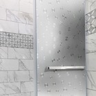 Pelicula Adesivo Eletrostatica 3d Vidro Jateado E Circulos