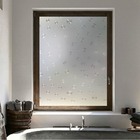 Pelicula Adesivo Eletrostatica 3d Vidro Jateado E Circulos