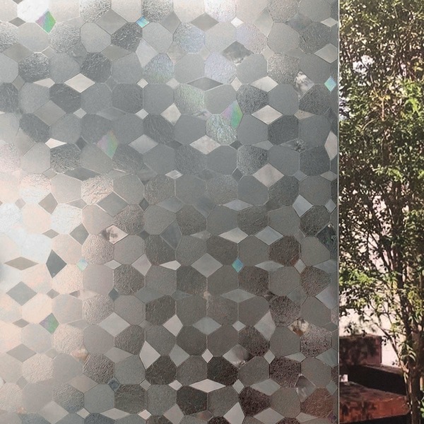 Pelicula Adesivo Eletrostatica 3d Vidro Pedras E Cristais