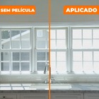 Pelicula Adesivo Eletrostatica Vidro Blackout Preto E Branco