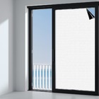 Pelicula Adesivo Eletrostatica Vidro Blackout Preto E Branco