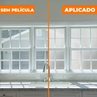 Pelicula Adesivo Eletrostatica Vidro Canelado Transparente