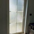 Pelicula Adesivo Eletrostatica Vidro Cubo Geométrico 3d