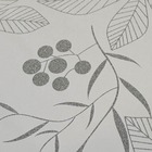 Pelicula Adesivo Eletrostatica Vidro Jateado Branco Com Folhas