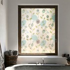 Pelicula Adesivo Eletrostatica Vidro Jateado Desenho Flores