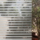 Pelicula Adesivo Eletrostatica Vidro Jateado Faixas