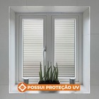 Pelicula Adesivo Eletrostatica Vidro Jateado Faixas Brancas