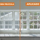 Pelicula Adesivo Eletrostatica Vidro Jateado Folha Bambu