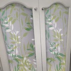 Pelicula Adesivo Eletrostatica Vidro Jateado Folha Bambu