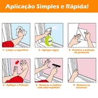 Pelicula Adesivo Eletrostatica Vidro Jateado Fundo Do Mar