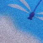 Pelicula Adesivo Eletrostatica Vidro Jateado Nuvem Azul