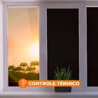 Pelicula Adesivo Eletrostatica Vidro Jateado Preto Blackout