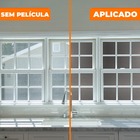 Pelicula Adesivo Eletrostatica Vidro Jateado Preto Fumê