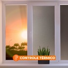 Pelicula Adesivo Eletrostatica Vidro Jateado Preto Fumê