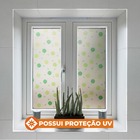 Pelicula Adesivo Eletrostatica Vidro Jateado Trevos Da Sorte