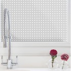 Pelicula Adesivo Eletrostatica Vidro Quadradinhos Brancos